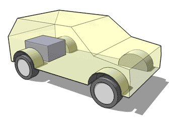 Rear engine